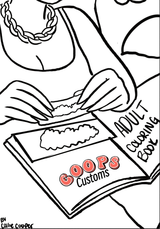 adult coloring book