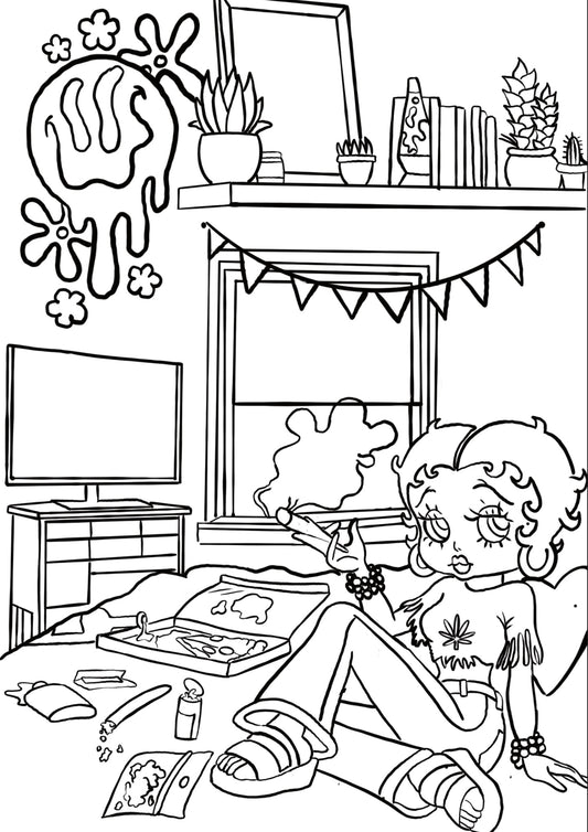 adult coloring book